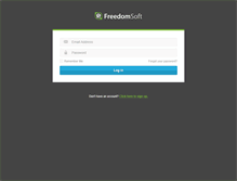 Tablet Screenshot of my.freedomsoft.com